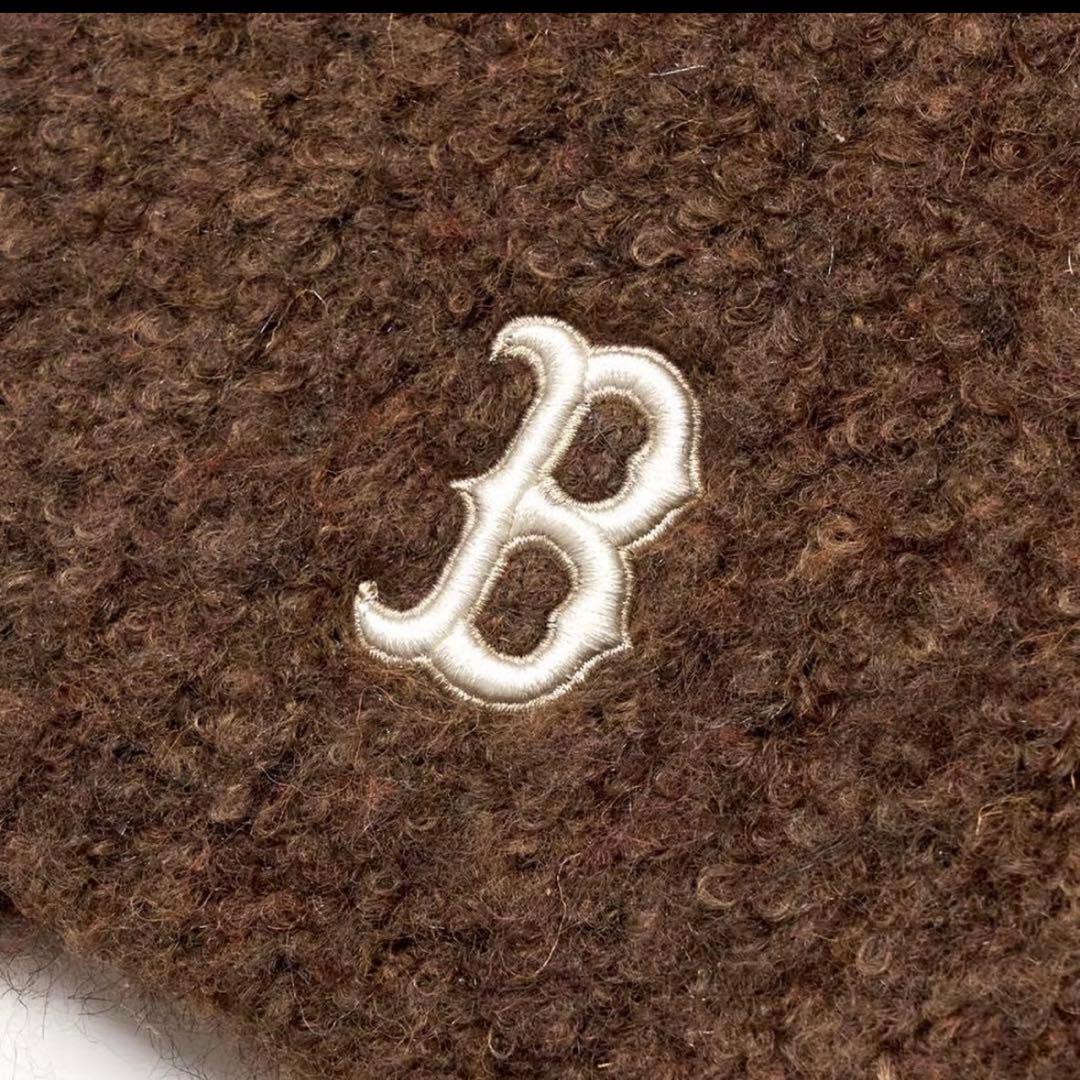 MLB korea☆大人気 猫耳ミヤオン ビーニー ブラウン 男女兼用 トレンド