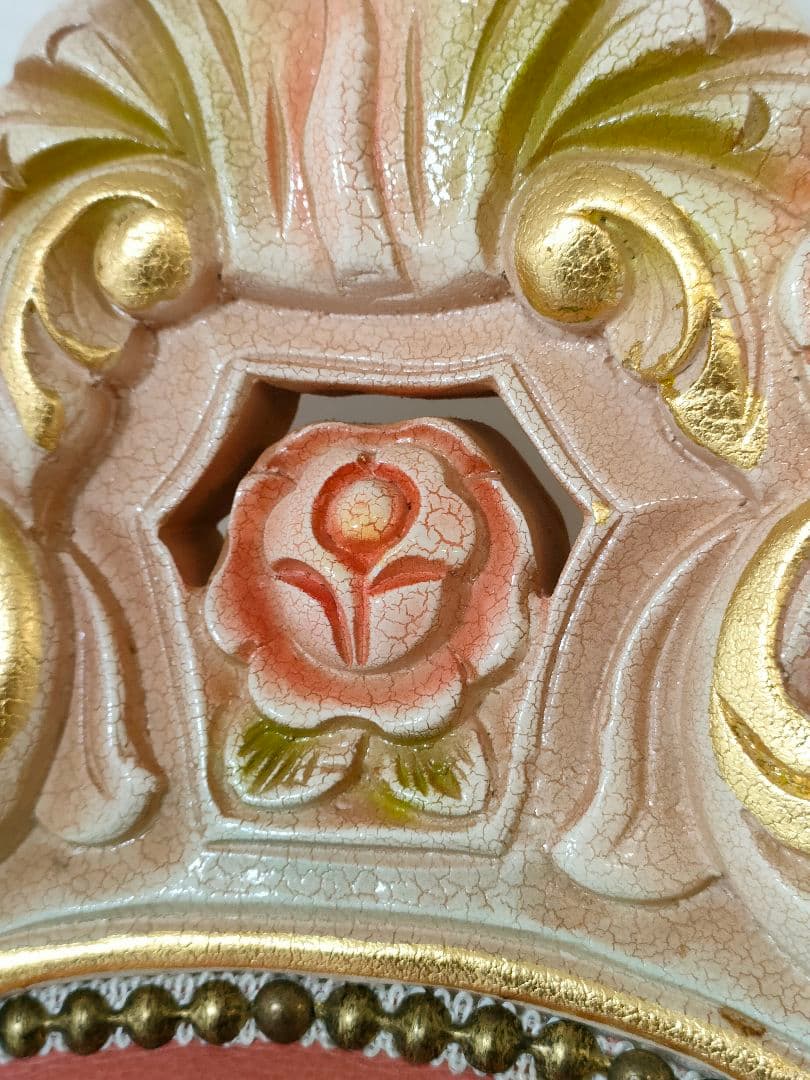 ロココ調 ダイニングチェア 1脚