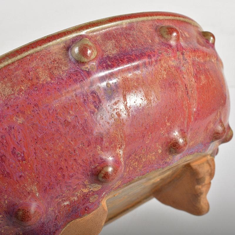 天馬　中国　釣窯　窯変釉　鉢　C　7399E