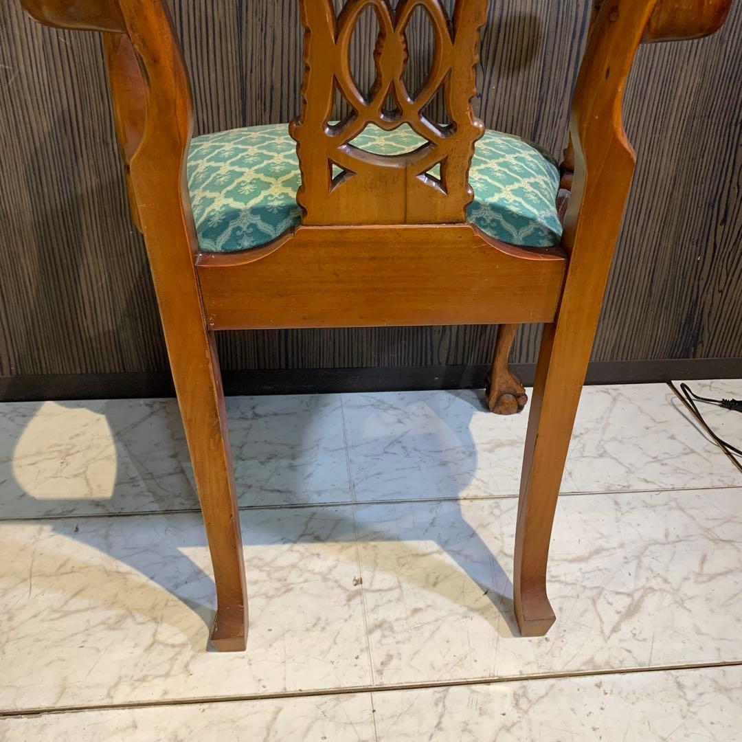 ☆送料無料☆ アンティーク　アームチェア