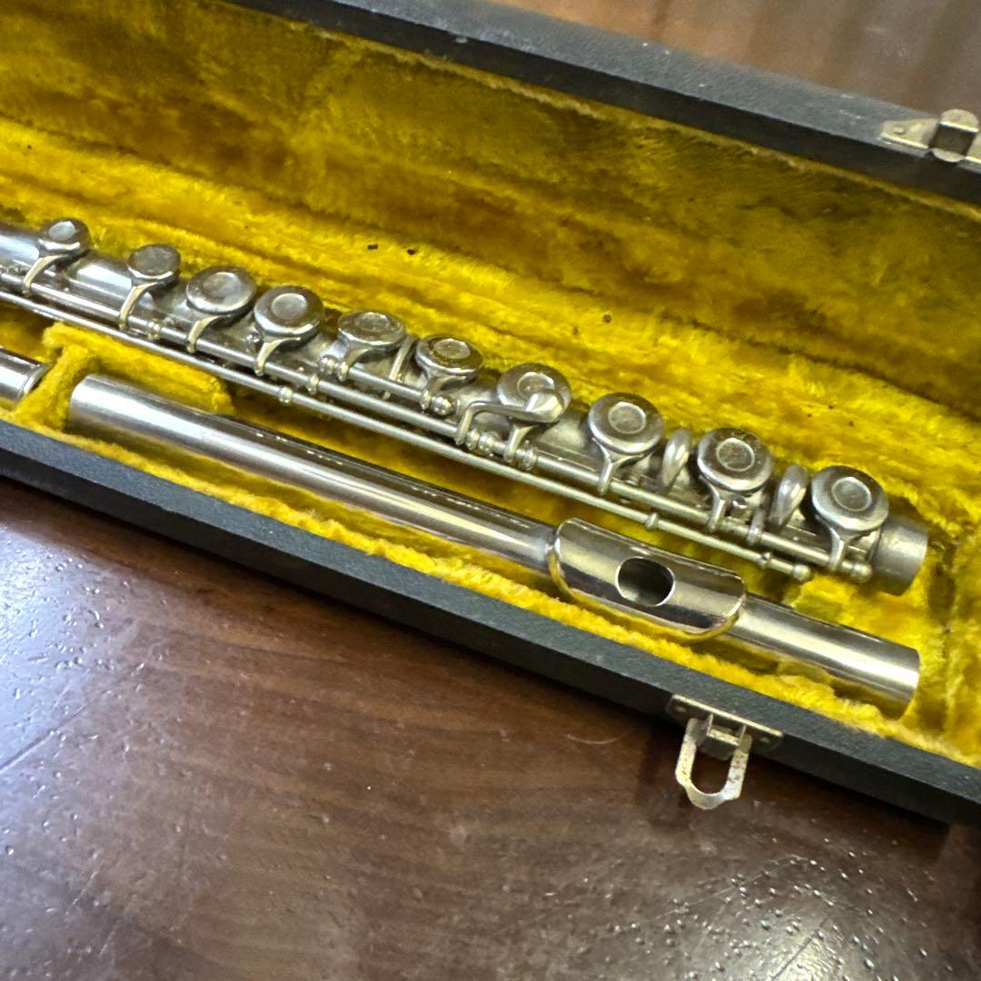 Herma フルート S100 本体 ケース付き