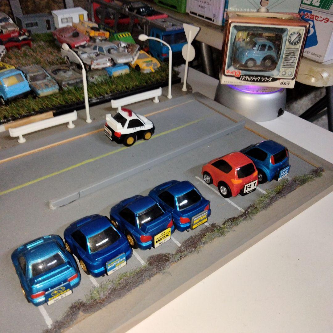 チョロQ　スバルインプレッサ　R1R2 360 8台セット