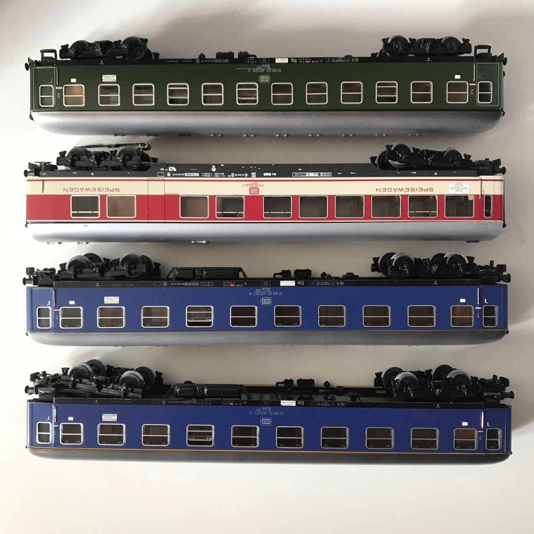 メルクリン HO 4051 4052 4054 急行列車用客車 元箱付 ブリキ製