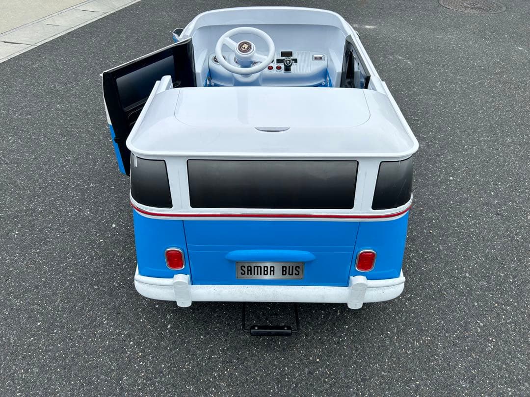 クリスマスに✨ワーゲンバス 電動ラジコン 子供2人乗り 体重40kgまで可能！