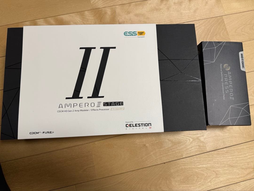 HOTONE AMPERO II STAGE & AMPERO Ⅱ PRESS