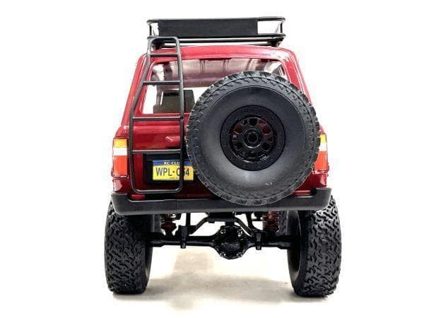WPL C54-1 1/16 ランドクルーザー LC80タイプラジコン 赤 技適