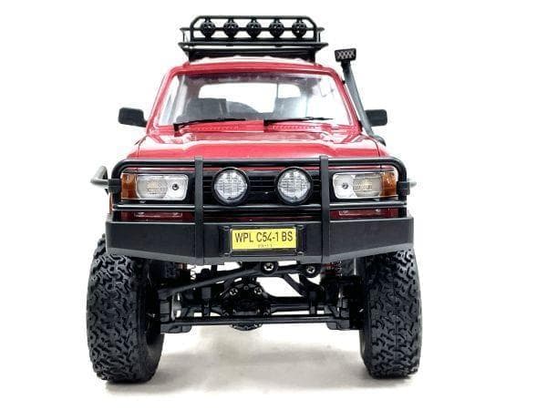 WPL C54-1 1/16 ランドクルーザー LC80タイプラジコン 赤 技適