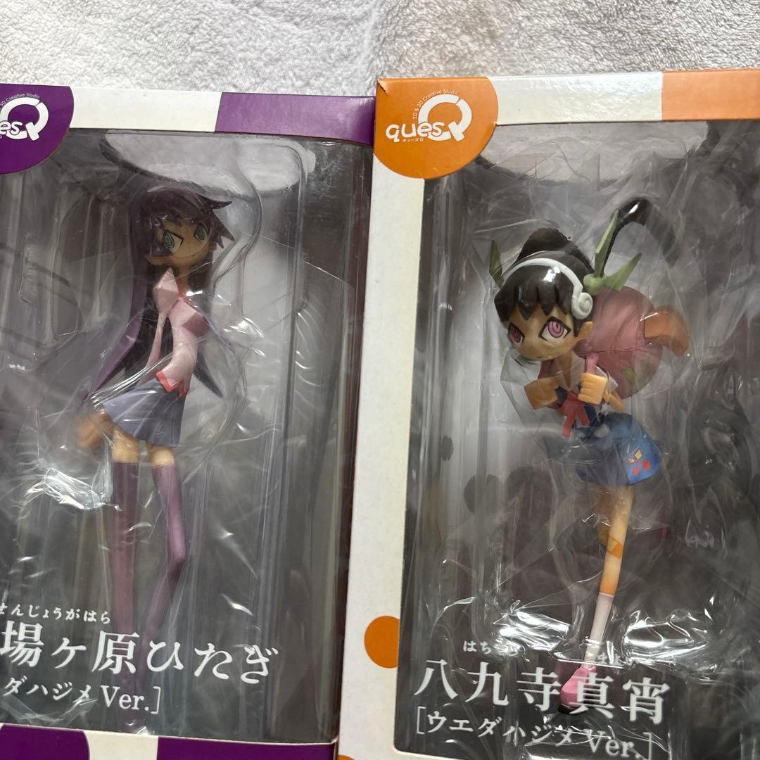 【未開封】戦場ヶ原ひたぎ　八九寺真宵 ウエダハジメVer フィギュアセット