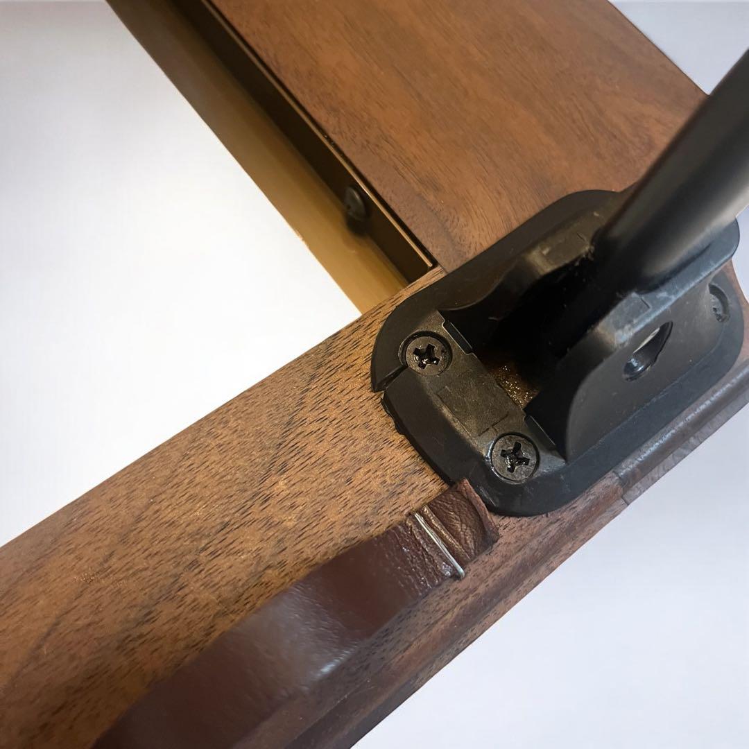 【outlet】ブラックウォールナット0.5ユニットサイドテーブル