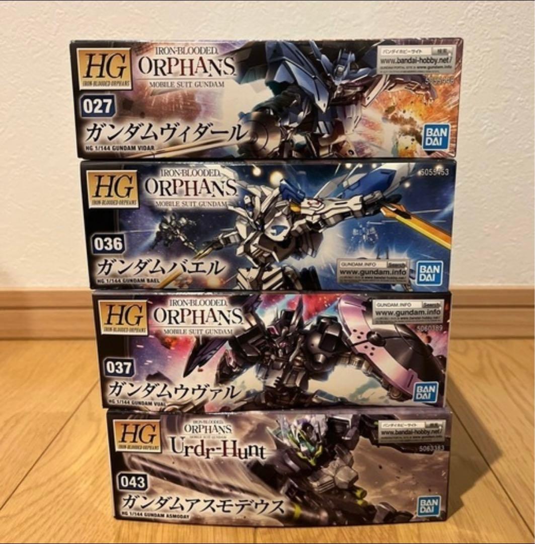 HG オルフェンズ 未組み立てキット 4点セット