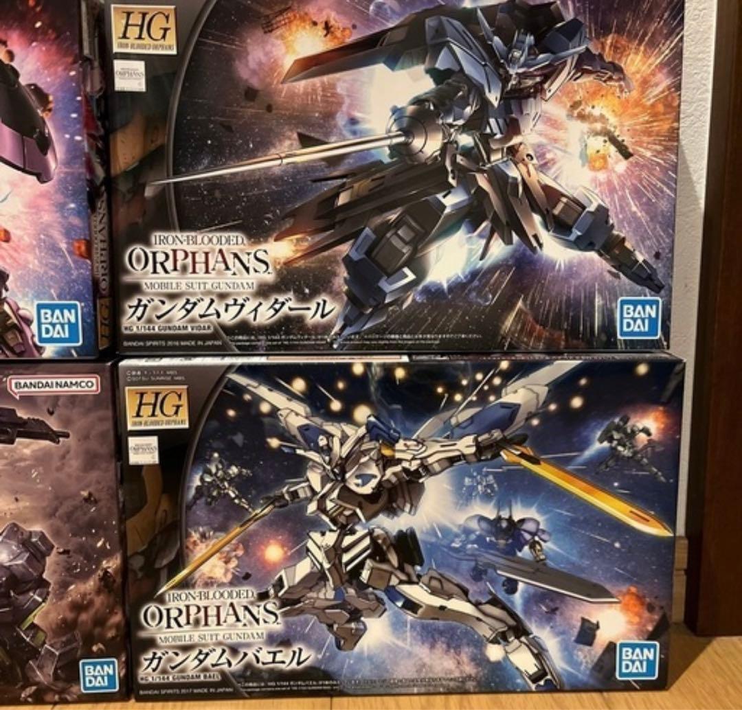 HG オルフェンズ 未組み立てキット 4点セット