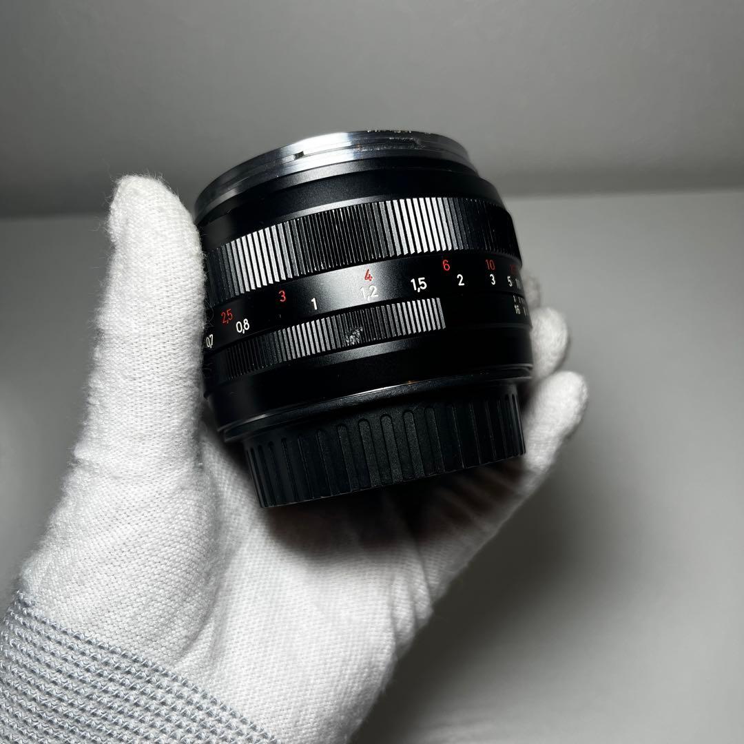 レンズ(単焦点) Carl Zeiss Planar 50mm f1.4 ZE For Canon