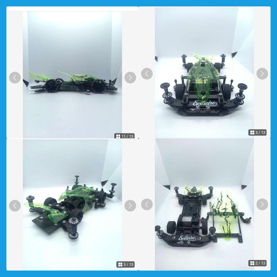 ミニ四駆完成品　オーダー　ミニ四駆パーツ　ギミック　慣らしモーター