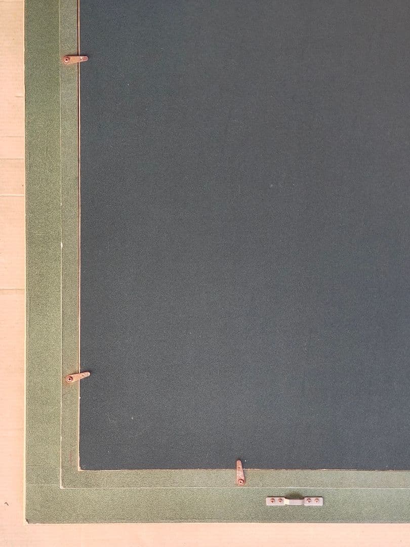 F15号 油絵・額縁セットアンティーク調 ゴールド アクリル板仕様 +神社 大楠