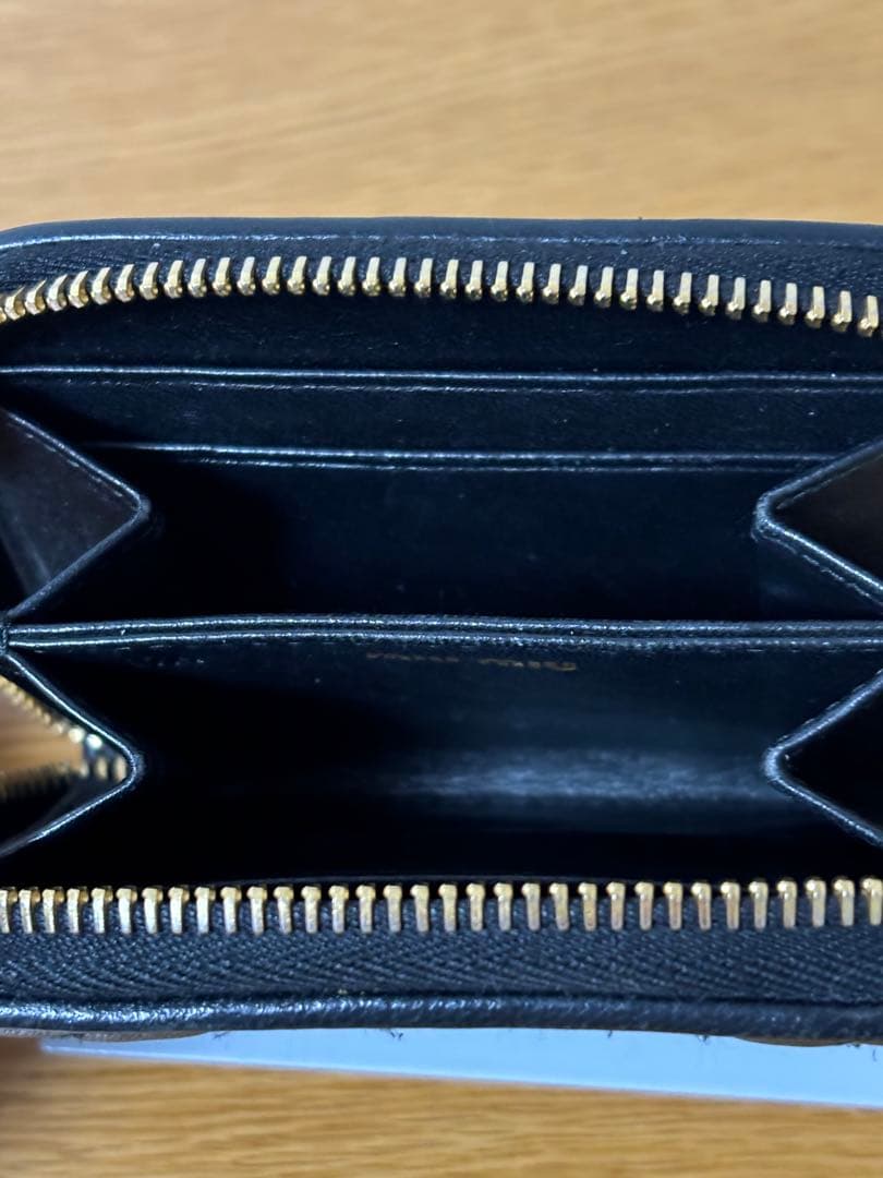 miumiu NAPPA IMPUNTURE ケース 財布 NERO
