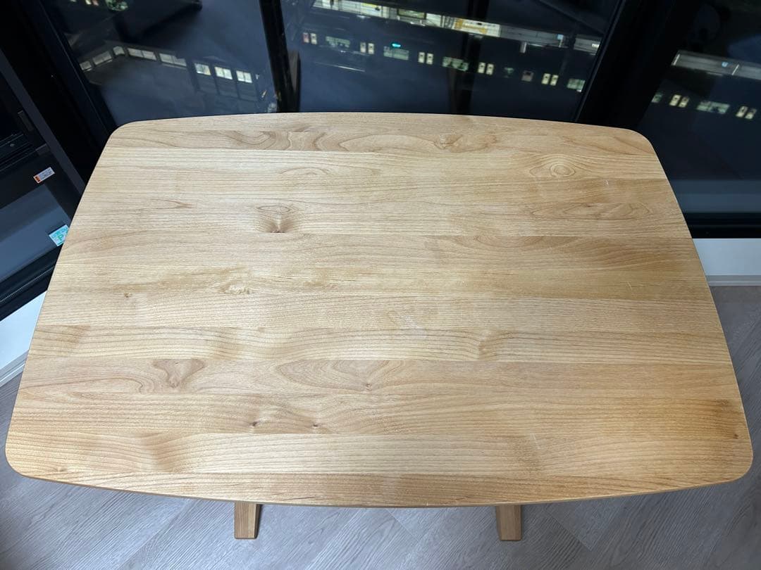 ダイニングテーブル MOMO NATURAL MIDDLE TABLE OVAL TOP 20