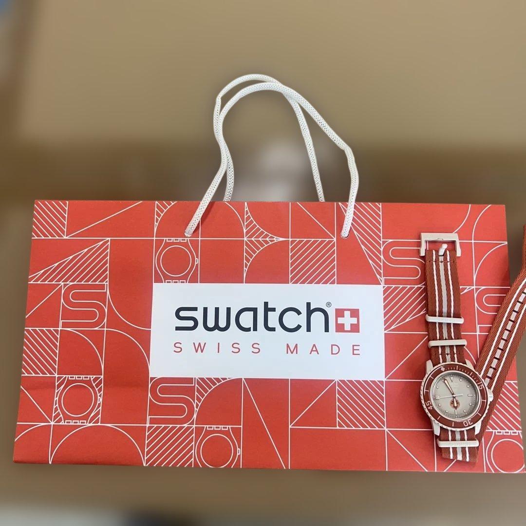 斯*経様 Swatch Blancpain コラボ 時計