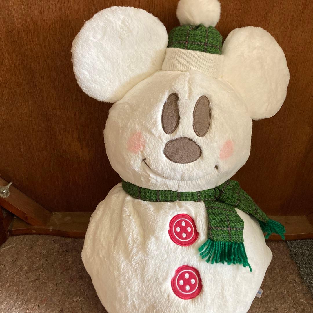 ディズニー ミッキーマウス 雪だるま