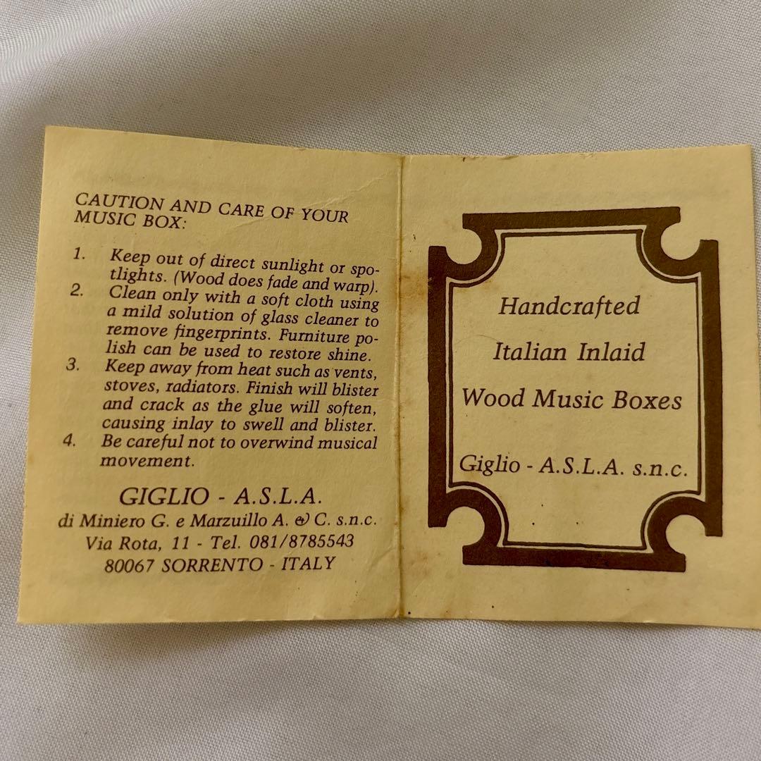 イタリアGiglio社　マホガニー木製サイドテーブル ガラス天板　2つ引き出し