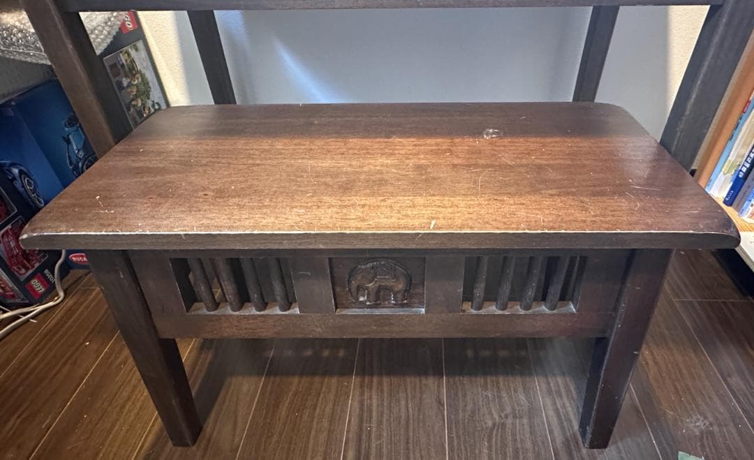直接取引限定　サイドテーブル ベンチ スツール置台 アジアンテーブル