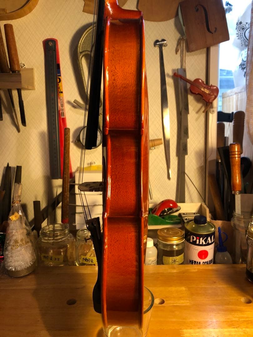 【訳あり特価.駒&魂柱調整済】HAG 中古バイオリン3/4 型名&製造年月日不明