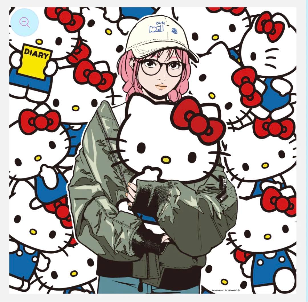 backsideworks サンリオ ポスター ハローキティ　B