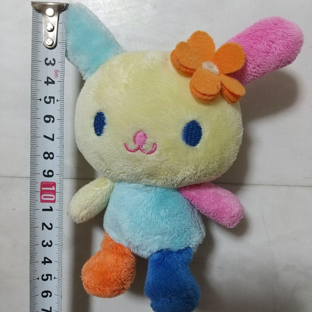 サンリオ　ウサハナ　ぬいぐるみ　マスコット　お座り　おすわり　ビーズ　2005