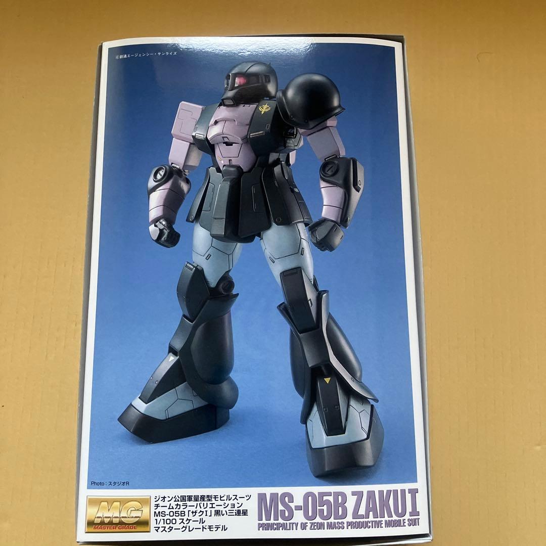 た*け様 MG MS-05B ザクI 1/100 黒い三連星バージョンBANDA