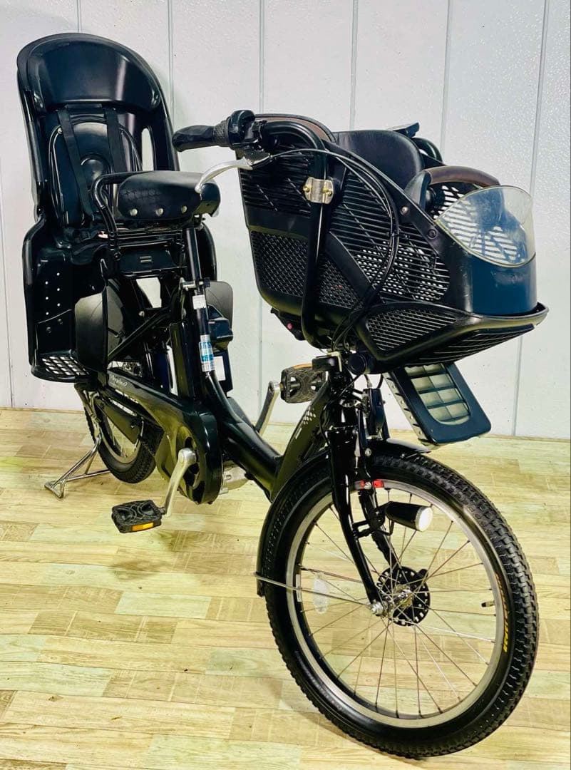 2804ブリヂストン8.7アンペア 20インチ子供乗せ電動アシスト自転車