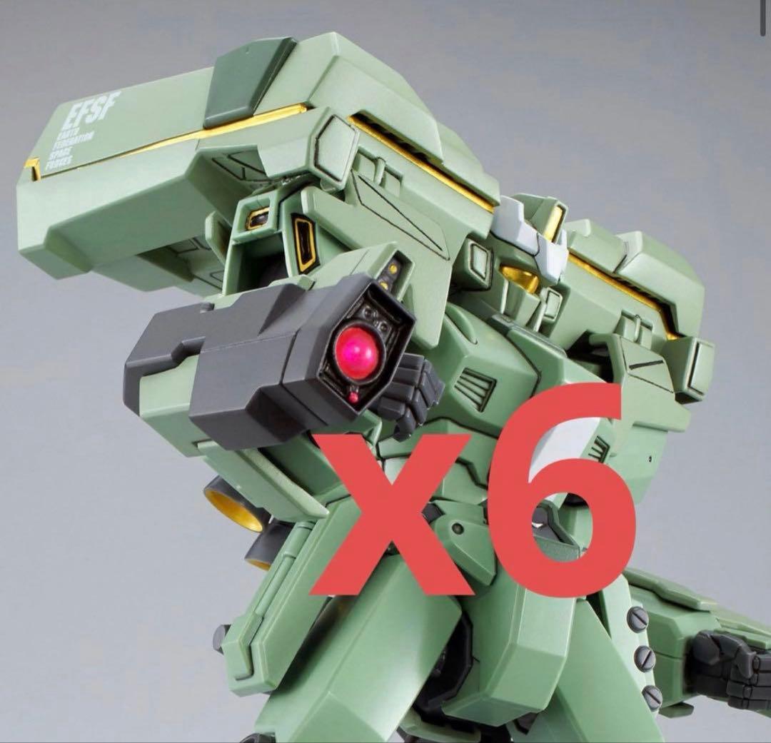 HGUC RGM-89DEW EWACジェガン 6体 ジェガン水転写式デカール②