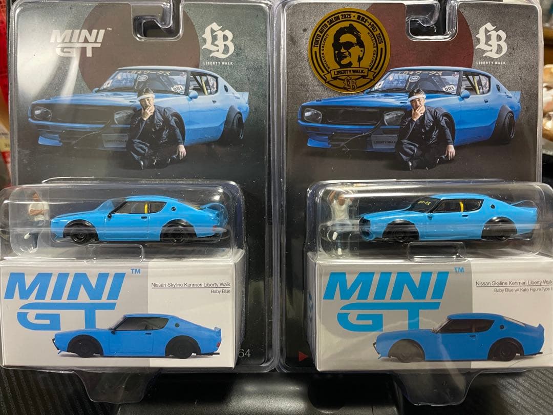 オートサロン限定MINI GT LBWK スカイラインケンメリ24.25年セット