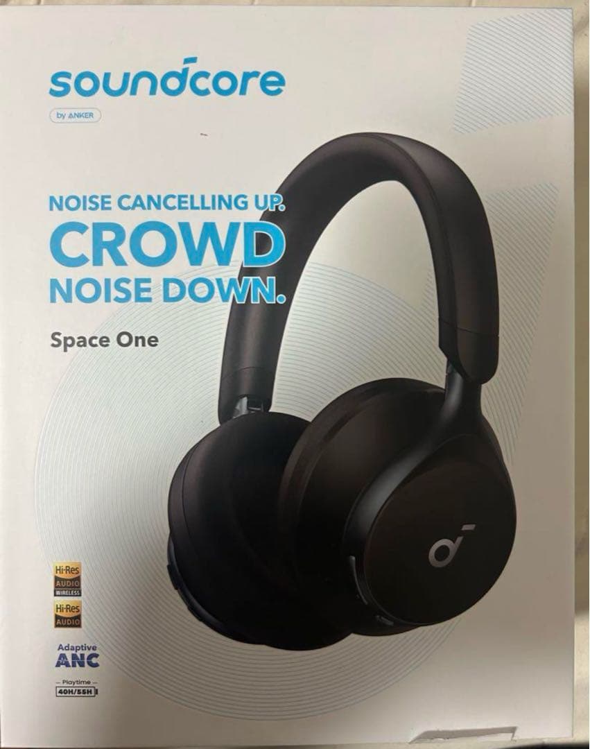 Soundcore Space One ワイヤレスヘッドホン
