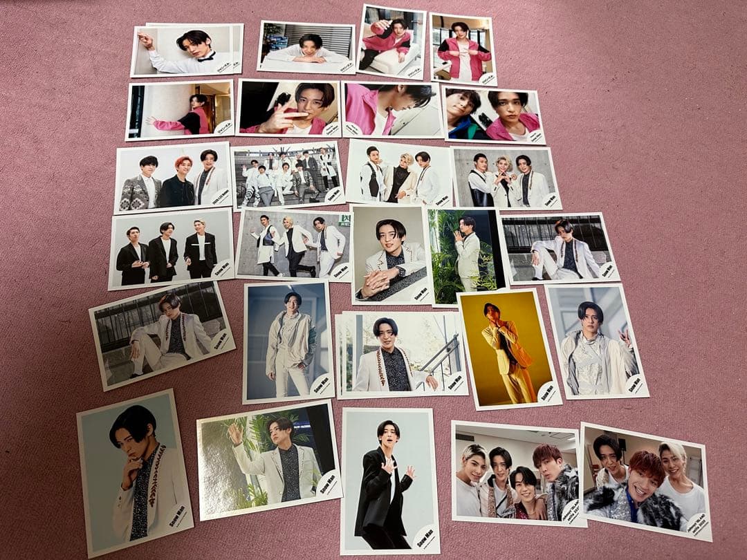 Man 目黒蓮 グッズ アクスタ うちわ 写真 まとめ売り