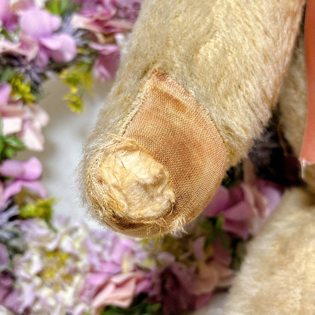 ❤️ビッグ❤️黒いお耳のチャドバレーベア　アンティークベア　Chad Valley