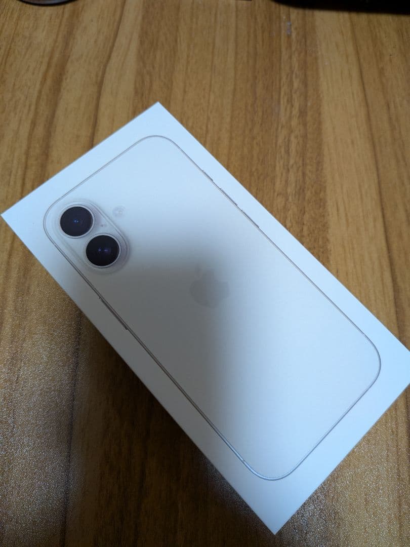 Apple iPhone 16ホワイト 128GB SIMフリー