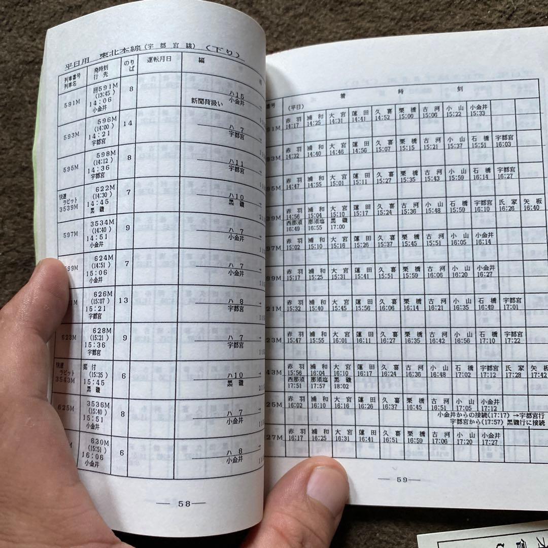 鉄道　時刻表