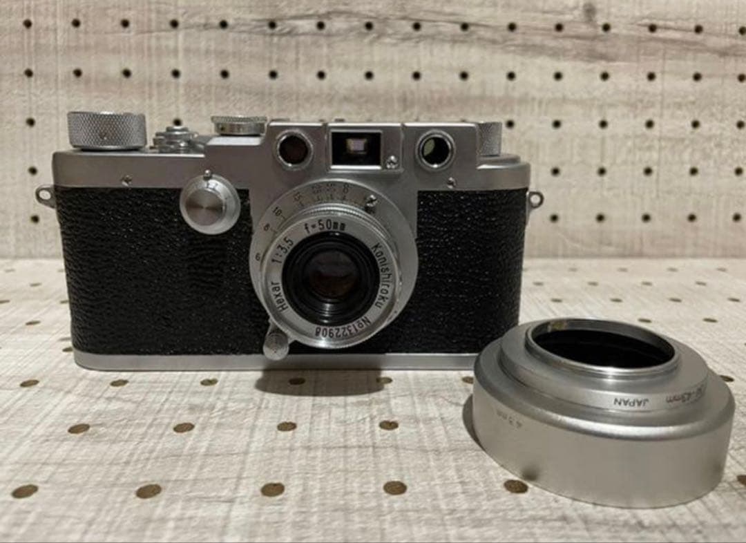 フィルムカメラ Leotax T2 konishiroku Hexar 50mm f3.5