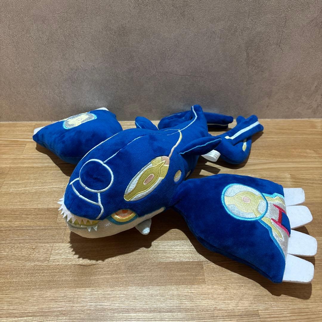 【廃盤/2014年/一点もの】ゲンシグラードン　ゲンシカイオーガ　ぬいぐるみ