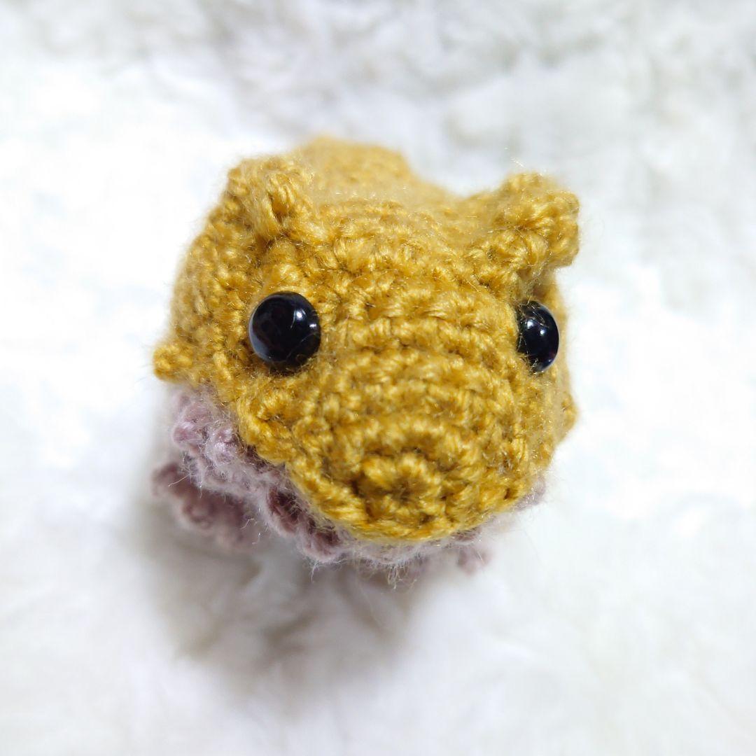 フトアゴヒゲトカゲ　あみぐるみ