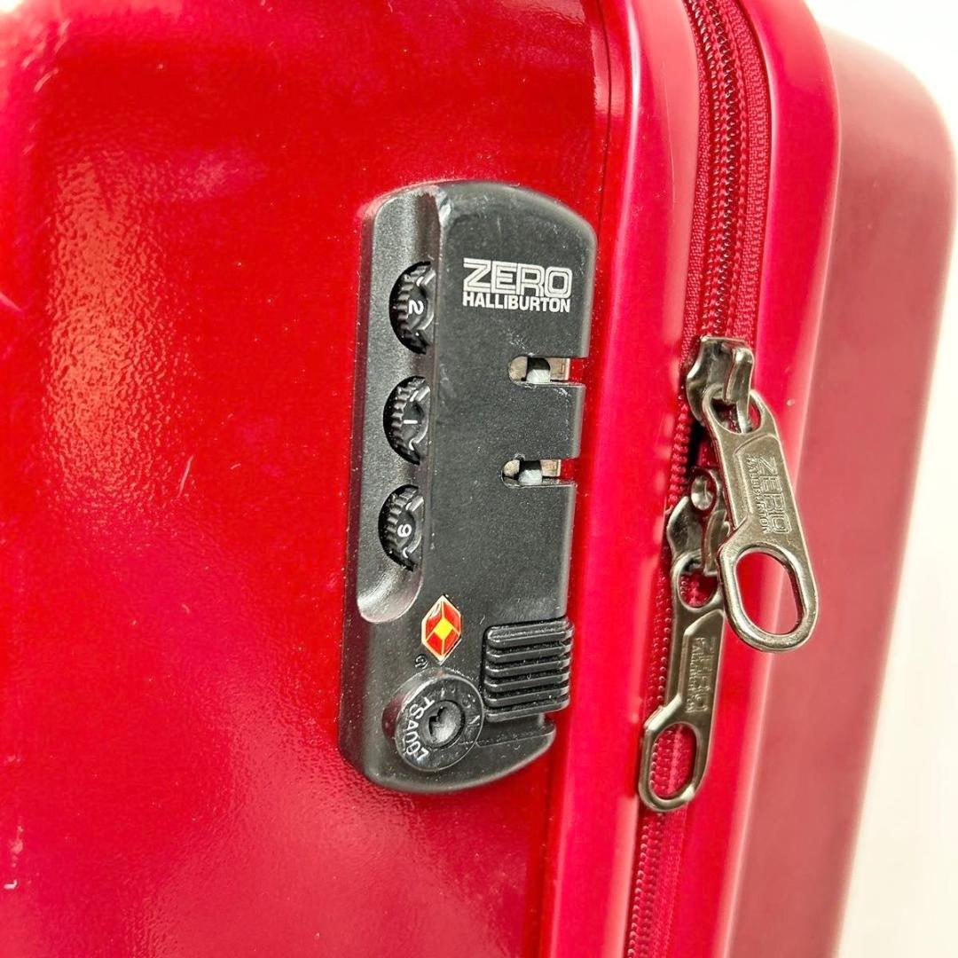 ゼロハリバートン キャリーケース キャリーバッグ 機内持込可 レッド