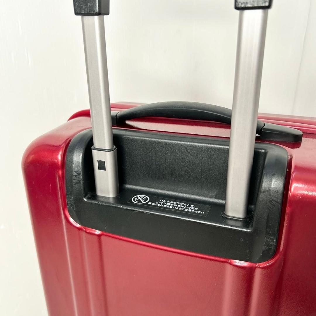 ゼロハリバートン キャリーケース キャリーバッグ 機内持込可 レッド