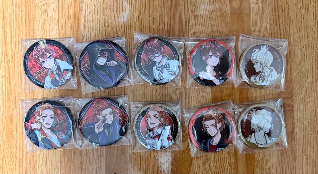 【ツイステ】ハーツラビュル 缶バッジ52点セット