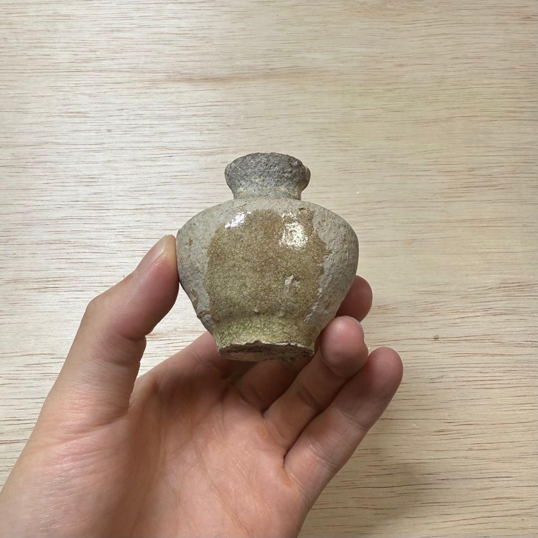 古瀬戸 小壷 分骨壺 鎌倉時代 陶片 発掘品 古美術 民藝 古常滑 山茶碗 骨董