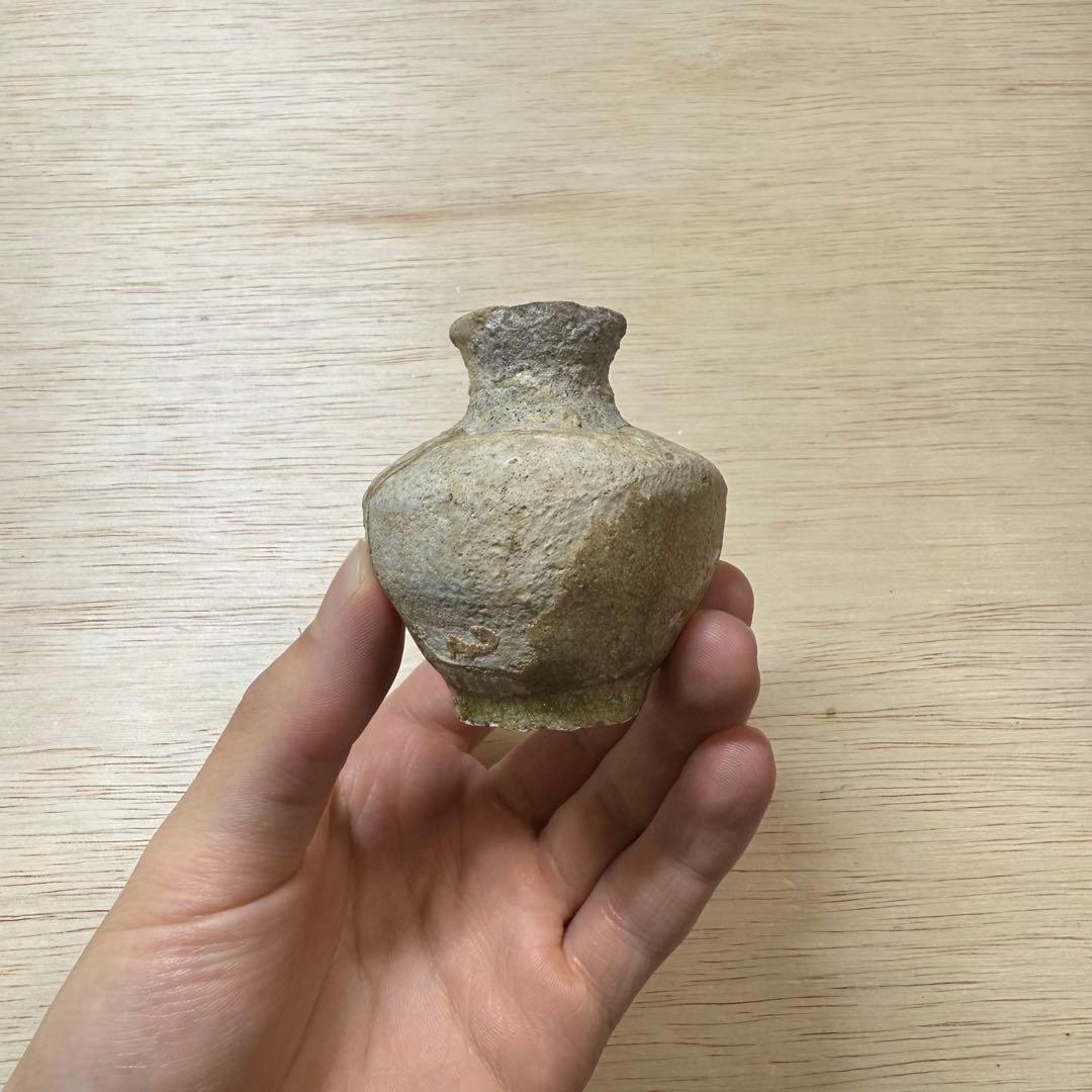 古瀬戸 小壷 分骨壺 鎌倉時代 陶片 発掘品 古美術 民藝 古常滑 山茶碗 骨董