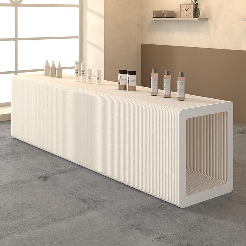 ディスプレイラック 中空展示台 陳列台 折りたたみ長さ2-3ｍ高さ58㎝幅42㎝