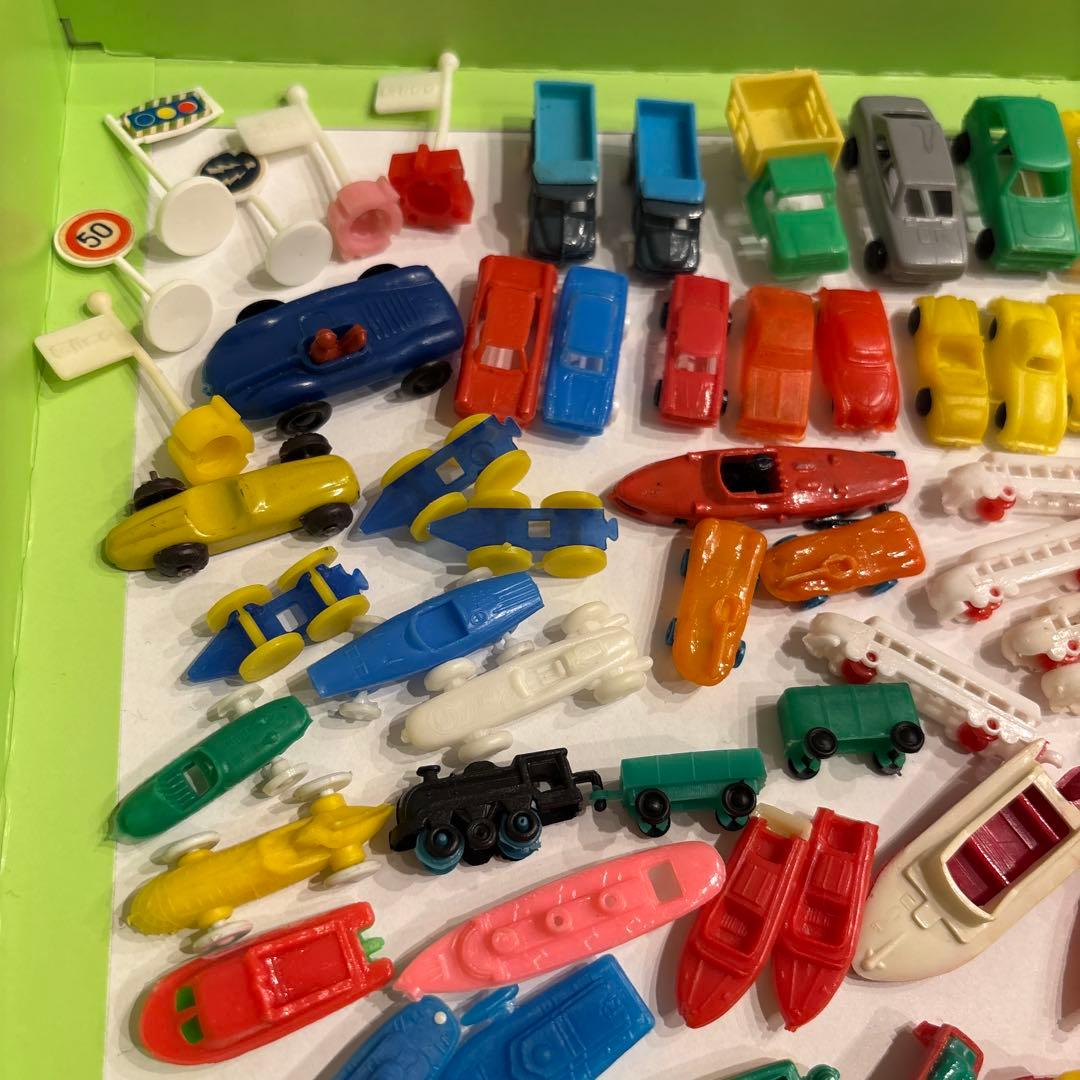 昭和レトロ　グリコ　おまけ　1960〜70年代　車　船　列車　まとめ売り