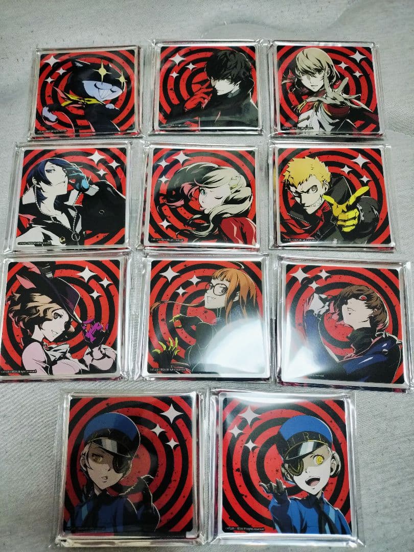 ペルソナ5　アクリルコースター　コンプ