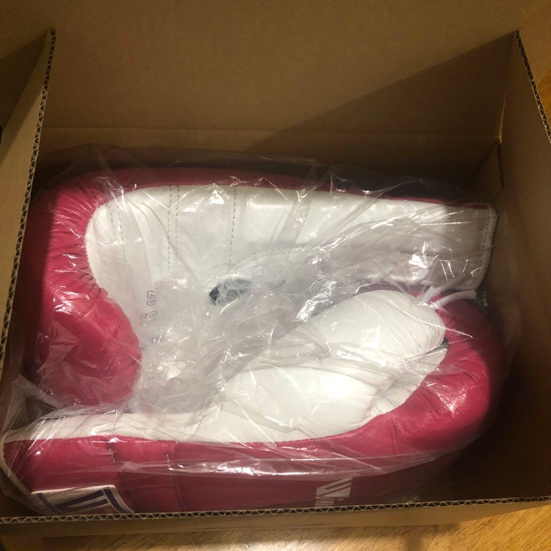 Winning ボクシンググローブ 16 oz ピンク/ホワイト