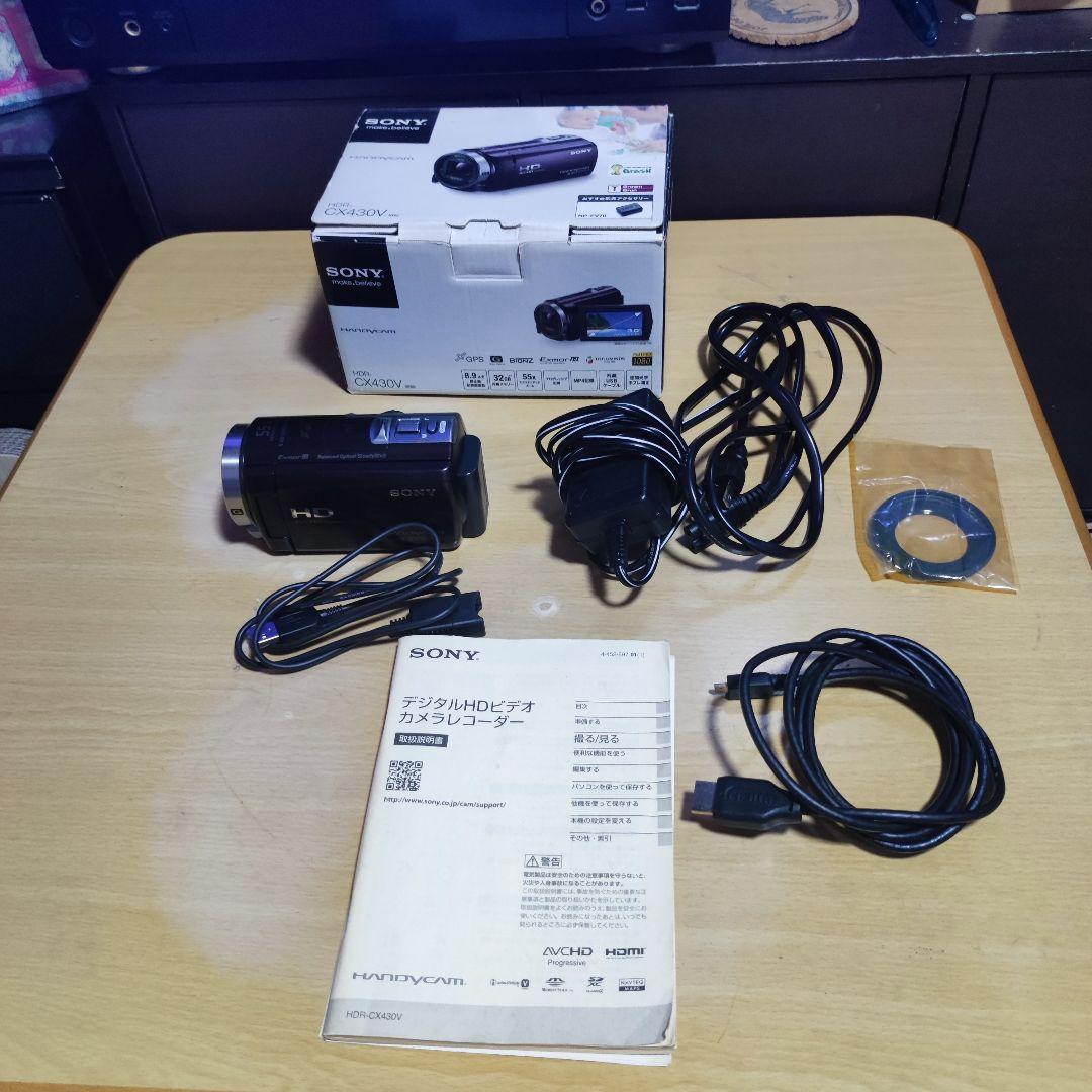SONY HDR-CX430V ビデオカメラ