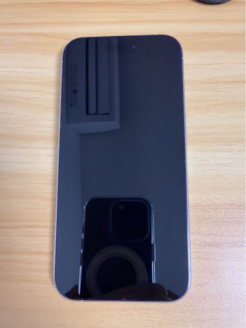 【美品】Apple iPhone 15 Pro ホワイトチタニウム　128GB